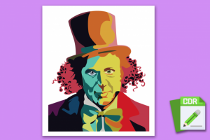 Отрисовка в векторе любой растровой иллюстрации