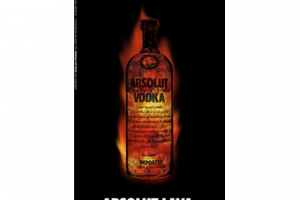 Реклама Absolut Lava