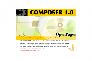 Composer 1.0 splash-screen