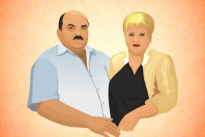 портрет-иллюстрация