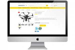 Наполнение интернет-магазина дронов (Eng)