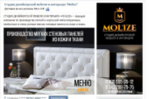 Студия дизайнерской мебели и интерьера "Molize"