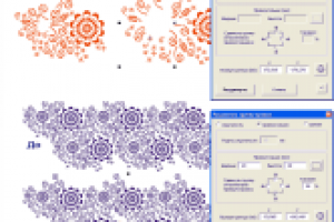 Разведение кривых от центра (инструмент CorelDraw)