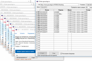 Кликер gosuslugi.ru (запись на прием в МВД РФ )