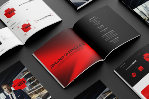 Brandbook для компании из Румынии - #InvestWithRRG