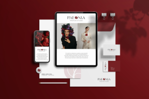 Фирменный стиль для студии - Paeonia Fashion Studio