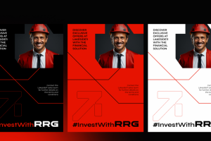 Листовка для инвестиционной компании #InvestWithRRG