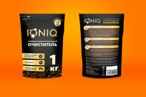 Создание логотипа и упаковки для кислородного отбеливателя IONIQ