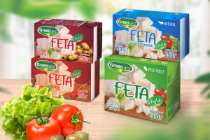Редизайн упаковки сыров Feta GreenLand.