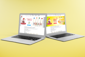 Интернет баннеры для ТМ Пестравка.