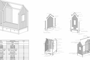 Кровать домик инструкция