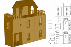 домик для кукол