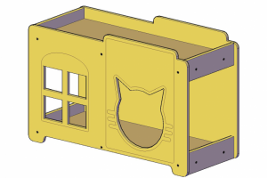 Домик для кошки