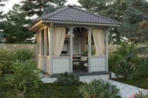 Визуализация беседки