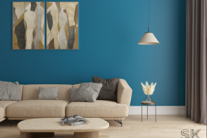 Визуализация гостиной