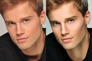 Ретушь мужских портретов