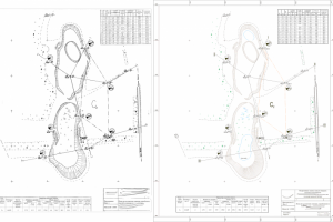 Оцифровка плана местности