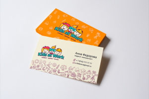 визитки детского центра