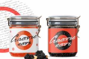 дизайн этикетки для икры