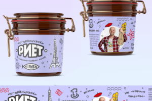 дизайн этикетки для деликатесов