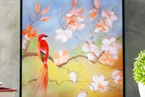 весна (масло, пастель)