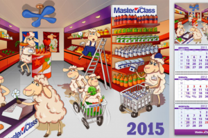 Иллюстрация для шпигеля календаря трио