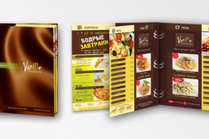 Меню для кофейни