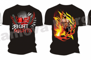 принты для футболок Fight Nights
