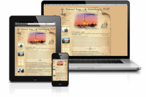 Сайт Tailored Tours of SPb