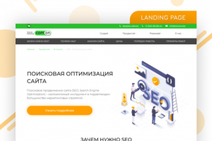 Лендинг "Сomon search"