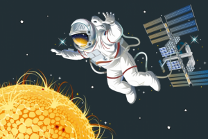 Иллюстрации на тему космоса