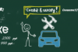 Баннер для автосервиса с акцией к началу учебного года