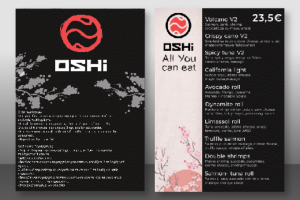 меню для ресторана