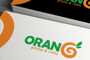 Логотип организации специализирующейся на доставке пиццы