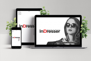 Дизайн лендинга магазина женской одежды