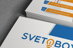 Визитка Svetobox