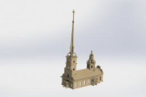 петропавловский собор  -пазл