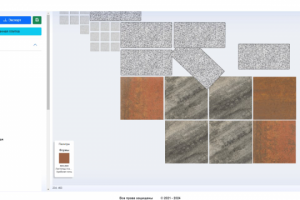 Доработка онлайн-редактора тротуарной плитки.