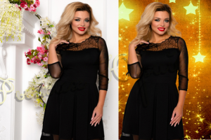 Обработка фото-модели