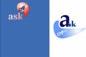 Ask - логотип для соцсети