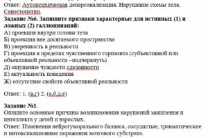 Основы психиатрии