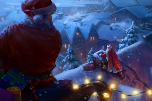 Мороз vs Санта