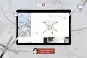 Разработка дизайна сайта "Irrazio I design"