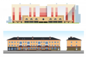 Фасады зданий