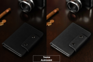 Цветокоррекция фотографий (кошелёк)