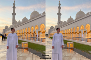 Удаление лишних людей на фотографии