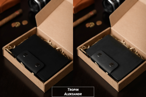 Цветокоррекция фотографий (кошелёк)