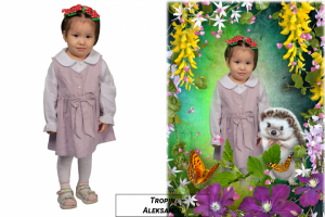 Замена фона (детские фото)