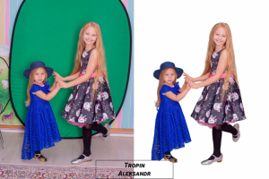 Обработка фотографий, удаление фона (дети)