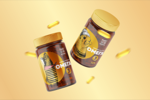 Разработка логотипа и этикетки для БАДов "Mishido"